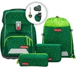 Step by Step BASIS Schulranzen-Set "Green Graphics", 4-teilig