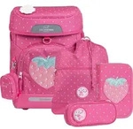 Beckmann Schulranzenset Plus Air 6-teiliges Set Strawberry