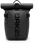 OAK25 Rucksack LumoSense Rolltop Lite Black