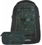 coocazoo Schulrucksack-Set MATE Humedica, Free Spirit, 3-tlg.