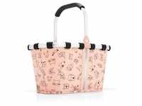 Reisenthel carrybag XS kids cats and dogs rose