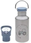 L&auml;ssig Trinkflasche Kinder - Edelstahl, Adventure Tractor