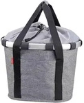 KLICKfix 0303TS, KLICKfix Fahrradkorb BIKEBASKET TWIST SILVER