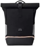 Johnny Urban Rolltop Rucksack Allen Medium Black-Rose