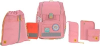 L&auml;ssig 1205015634, L&auml;ssig Schulranzen Set 7-teilig, Boxy Unique pink