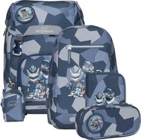 Beckmann 104157a, Beckmann Schulranzenset Classic 22 - 6-tlg. Set Tiger Race