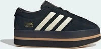 Adidas JS0239, Adidas Gazelle Damen Sneaker - Schwarz - Gr&ouml;&szlig;e 37 1/3 - Leder Black