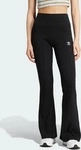 Adidas IW5727, Adidas Essentials Rib Flared Leggings Damen Leggings - Schwarz -
