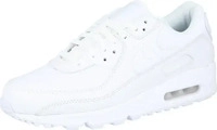 Nike CZ5594-100, Nike Air Max 90 Herren Sneaker - Wei&szlig; - Gr&ouml;&szlig;e 41 - Netz/Synthetik