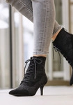 LASCANA Schn&uuml;rstiefelette Damen schwarz Gr.40
