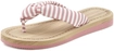 ELBSAND Badezehentrenner Damen rosa-gestreift Gr.35
