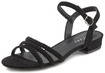 LASCANA Sandale Damen schwarz Gr.36