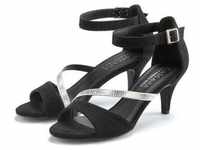 LASCANA Sandalette 'High-Heel-Sandalette, Riemchensandalette' mehrfarbig Gr. 36 für