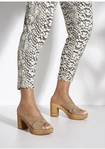 LASCANA Pantolette Damen taupe Gr.38