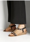 VIVANCE Sandalette Damen schwarz Gr.37