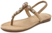 LASCANA Zehentrenner Damen beige Gr.36