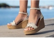 LASCANA Sandalette Damen beige Gr.37