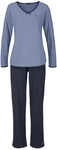 H.I.S Damen Pyjama blau-marine Gr.32/34