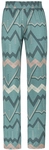 LASCANA Pyjamahose Damen allover-t&uuml;rkis Gr.32/34