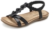 LASCANA Sandale Damen schwarz Gr.36