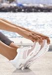 LASCANA Sneaker Damen wei&szlig;/ros&eacute; Gr.41