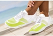 LASCANA Sneaker Damen wei&szlig;/lime Gr.40