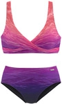 LASCANA Triangel-Bikini Damen marine-pink Gr.42 Cup C