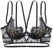 LASCANA Push-up-BH Damen schwarz Gr.70C