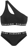 ELBSAND Bustier-Bikini Damen schwarz Gr.32 Cup A/B