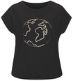 VIVANCE Rundhalsshirt Damen schwarz Gr.36/38