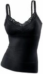LASCANA Unterhemd Damen schwarz Gr.32/34
