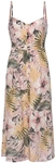 LASCANA Sommerkleid Damen apricot-bedruckt Gr.34