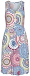 VIVANCE Jerseykleid Damen bunt-bedruckt Gr.34