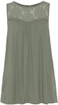 BUFFALO Crepebluse Damen salbeigr&uuml;n Gr.48