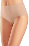 PETITE FLEUR H&uuml;ftslip Damen beige, schwarz, wei&szlig; Gr.32/34