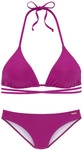 BRUNO BANANI Triangel-Bikini Damen beere Gr.32 Cup A/B