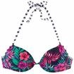 VENICE BEACH Push-Up-Bikini-Top Damen marine-bedruckt Gr.32 Cup A