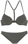 BRUNO BANANI Push-Up-Bikini Damen oliv Gr.32 Cup AA