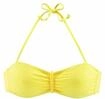 BUFFALO Bandeau-Bikini-Top Damen gelb Gr.32