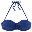 BUFFALO B&uuml;gel-Bandeau-Bikini-Top Damen blau Gr.34 Cup C