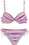 VENICE BEACH B&uuml;gel-Bikini Damen lachs-bedruckt Gr.36 Cup B