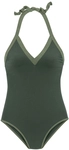 JETTE Badeanzug Damen oliv Gr.34