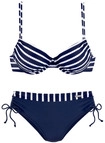 LASCANA B&uuml;gel-Bikini Damen marine-wei&szlig; Gr.36 Cup B