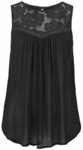 BUFFALO Crepebluse Damen schwarz Gr.34