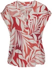 LASCANA Schlupfbluse Damen rot bedruckt Gr.44