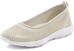 LASCANA Sneaker Ballerinas Damen beige Gr.38