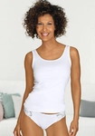 PETITE FLEUR Achselhemd Damen wei&szlig; Gr.34