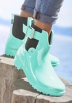 VIVANCE Gummistiefelette Damen t&uuml;rkis Gr.40