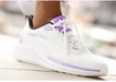 LASCANA ACTIVE Sneaker Damen wei&szlig; / schwarz / flieder Gr.40