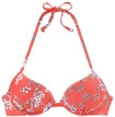 SUNSEEKER Push-Up-Bikini-Top Damen orange-bedruckt Gr.32 Cup A